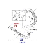 Mangueira do Filtro de Ar (Medida 37 cm) - Land Rover Defender 1994-2006 - ESR3032 - Marca Eurospare