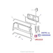 Borracha do Vidro Oval (Borracha + Tira de Enchimento) - Pick-up - Land Rover Defender 1987-2006 - 330791 e LR012213 - Marca Eurospare