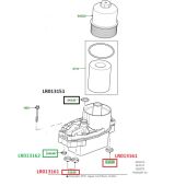 O´Ring do Refrigerador de Oleo Motor 3.0 Diesel - Land Rover Discovery 4 2010-2016 / Discovery 5 2017 / Range Rover 2010-2014 / Range Rover Sport 2010-2014 / Velar 2017 - LR013151 - Marca Eurospare (UNITARIO)