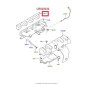 Junta do Coletor de Escape - Land Rover Freelander 2 2.2 16V Diesel 2011-2014 / Evoque 2.2 16V Diesel 2012 > / Discovery Sport Diesel 2015 >- LR022333 - Marca Reinz