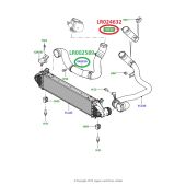 Mangueira Saida do Turbo - Land Rover Freelander 2 2.2 16V Diesel 2007-2014 / Evoque Diesel 2012 > / Discovery Sport 2.2 Diesel 2015 > - LR024632 - Marca Britpart