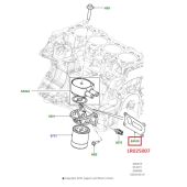 Junta do Suporte do Filtro de Oleo Motor 2.0 16V Gas - Land Rover Discovery Sport 2015 > / Freelander 2 2012-2014 / Range Rover 2013 > / Evoque 2012 > LR025007 - Marca Allmakes PR2