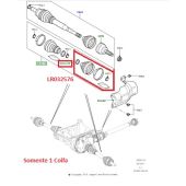 Coifa do Eixo Dianteiro - Lado Homocinetica - Land Rover Range Rover 2002-2009 / Range Rover 2010-2012 - LR032576 - Marca ODM