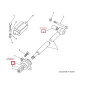 Par de Buchas do Braco Tensor Traseiro - Triangulo - (Em Poliuretano) - Land Rover Defender 1987-2008 / Discovery 1 1989-1999 - NTC9027 TF1004 - Marca Terrafirma