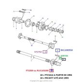 Flange - Tulipa Land Rover Defender 1994-2010 / Discovery 1 1993-1999 - FTC859 RUC105200 - Marca Allmakes PR2