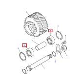 Rolamento Eixo Interno da Caixa de Transferencia - Land Rover Defender 1987-2010 / Discovery 1 1989-1999 / Discovery 2 1999-2004 - STC3185 FRC7810 - Marca Timken